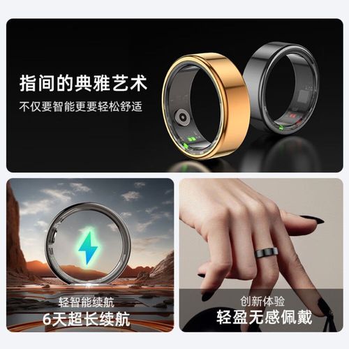 指環智能戒指 健康生活的終極伴侶，全天候監測您的壓力與睡眠
